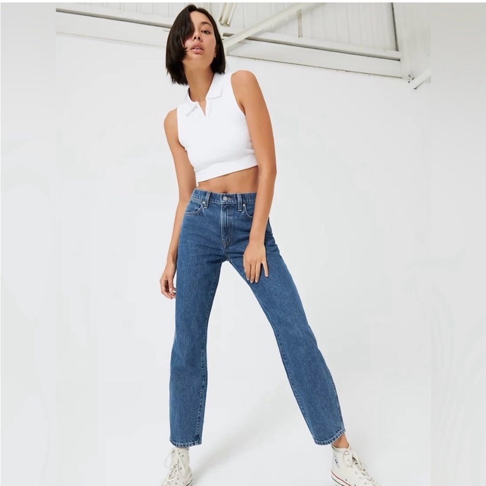 Sunday Best Blue Straight Leg Jeans